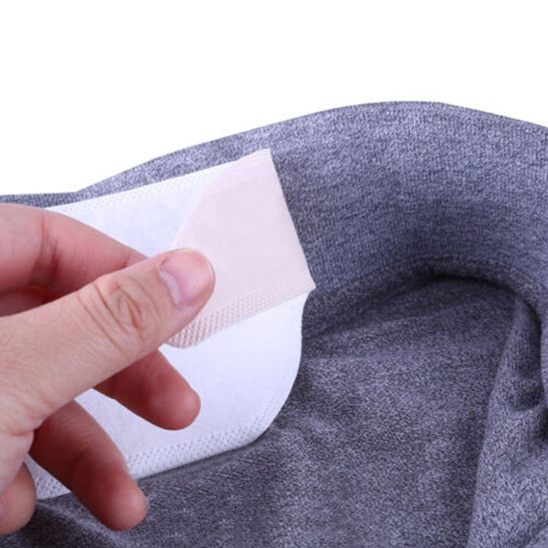 20Pcs Disposable Collar Protector Sweat Shirt Neck Liner Pads