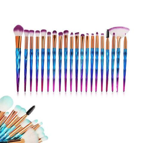 Makeup 20 / Set Up Cosmetic Tools Brushes
