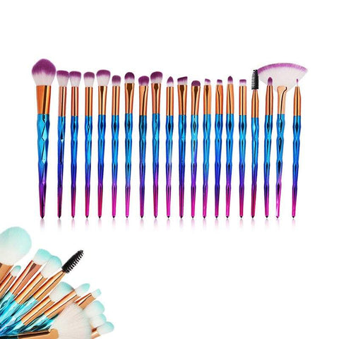 Makeup Brushes 20 / Set Up Cosmetic Tools
