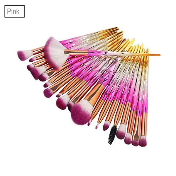 Makeup Brushes 20 / Set Up Cosmetic Tools
