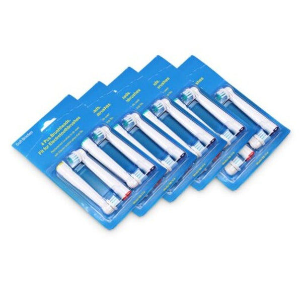 20Pcs Professional Vitality Electric Replacement Toothbrush White Toothbrush Replacement Heads