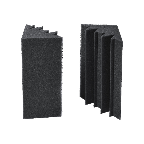 20Pcs Studio Acoustic Foam Corner Bass Trap Sound Absorption Treatment Proofing Soundrproofing Panels