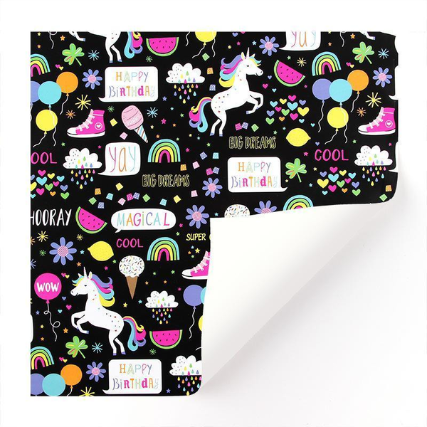 20Pcs Cute Animal Cartoon Gift Wrapping Paper For Toys Bookskin And Crafts Birthday Gift Boxes