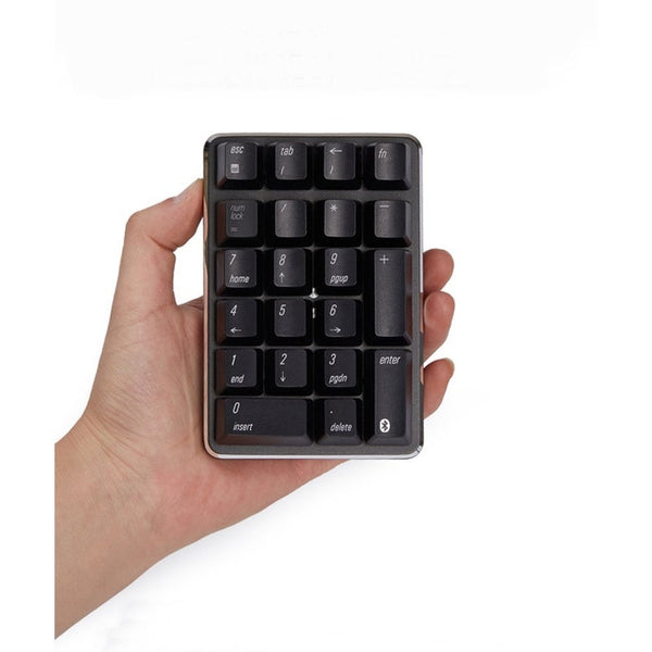 21 Bluetooth Wireless Mechanical Numeric Keypad For Desktop Notebook Tablet Gateron Cherry Axis Keyboards & Keypads