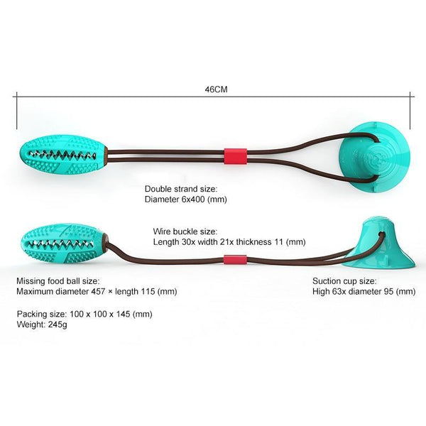 The Sticker Treat Hiding Suction Cup Dog Toy Dog Toys