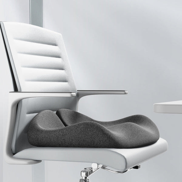 Memory Foam Coccyx Cushion. Alleviates Tailbone/Sciatica/Back Pain. Non Slip For Office/Car Seats. Seat & Posture Cushions