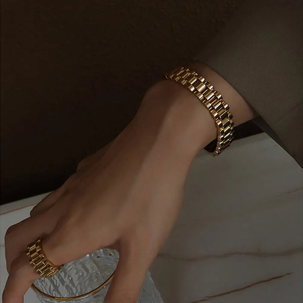 Titanium Steel Chain Bracelet Bracelets