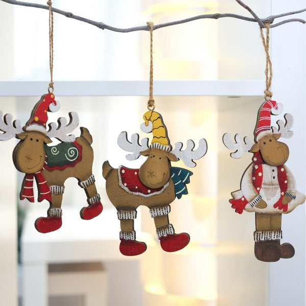 Deer Ornament For Christmas Tree Display Diy Decoration Seasonal Decorations