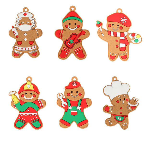 Gingerbread Man Christmas Tree Decoration Pendant Seasonal Decorations