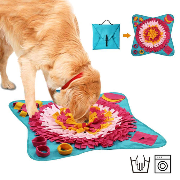 Snuffle Mat Dog Iq Nose Work Training Toy Dog Snuffle Mats