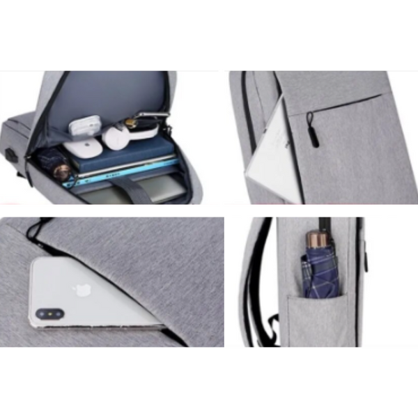 Usb Charging Mens Backpacks Multifunctional Waterproof Bag Large Capacity Business Rucksack Male For Laptop 15.6-17.7 Inch