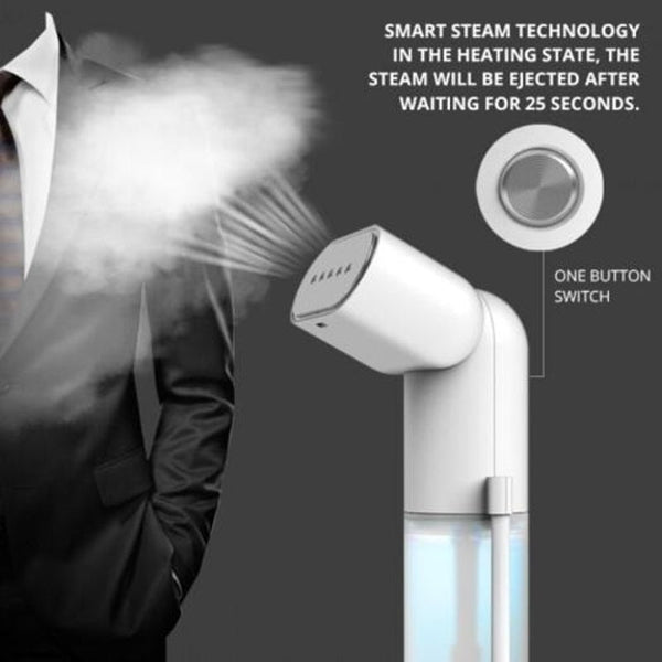 220V Handy Steamer 900W Powerful Garment 180Ml For Home Travelling Portable Pink Irons & Press Irons