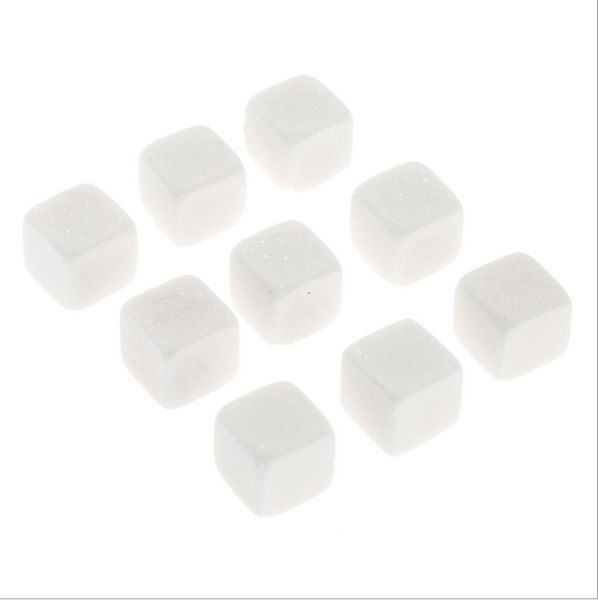 Whisky Stones Marble Granite 9 Pcs Set With Pouch Reusable Ice Cube For Beverage Ice Cubes Trays & Moulds