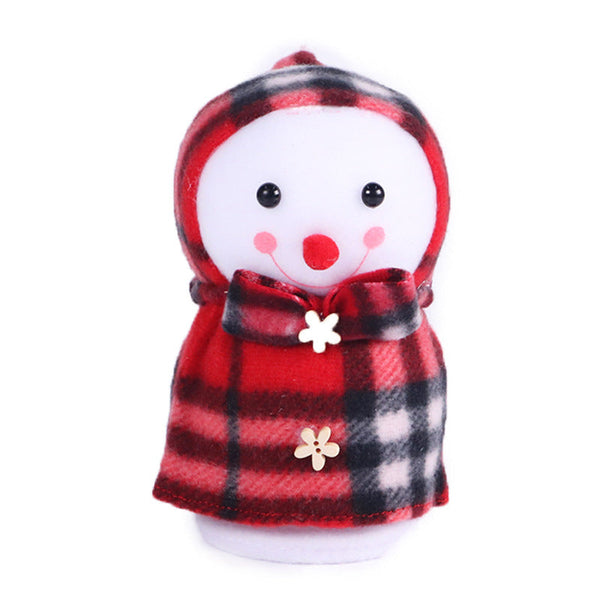 Christmas Decoration Snowman Apple Bag Creative Gift For Kids Drawstring Pouch Box Gift Bags