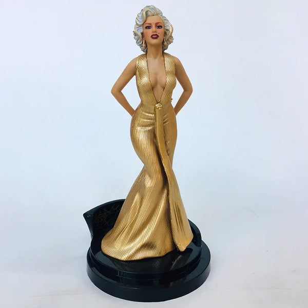 Hot Toys Marilyn Monroe Beautiful Woman Immovable Statue With Base Cake Pendant Collectible Decoration Model Figures Gifts Sculptures & Figurines
