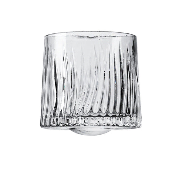 Hand Drawn Rotating Glass Cups Multiple Purpose Whiskey Glasses Glassware & Drinkware