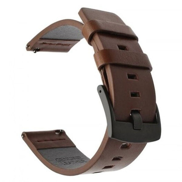 22Mm Belt Genuine Luxury Leather Band Strap For Samsung Gear S3 Frontier Classic Deep Coffee Watch Bands