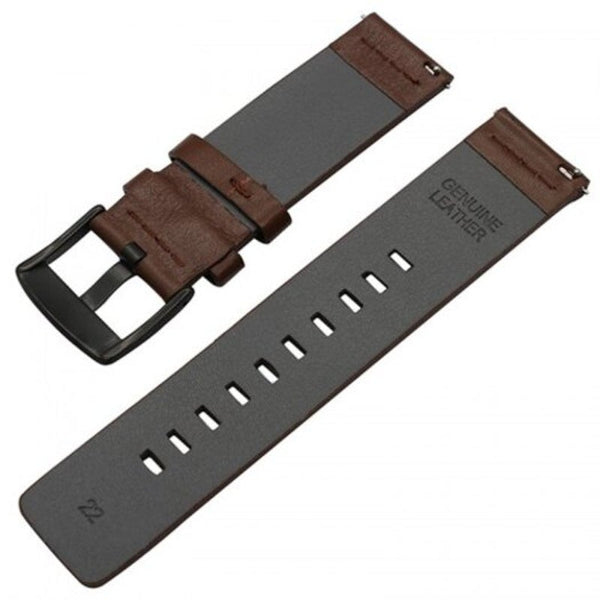 22Mm Belt Genuine Luxury Leather Band Strap For Samsung Gear S3 Frontier Classic Deep Coffee Watch Bands