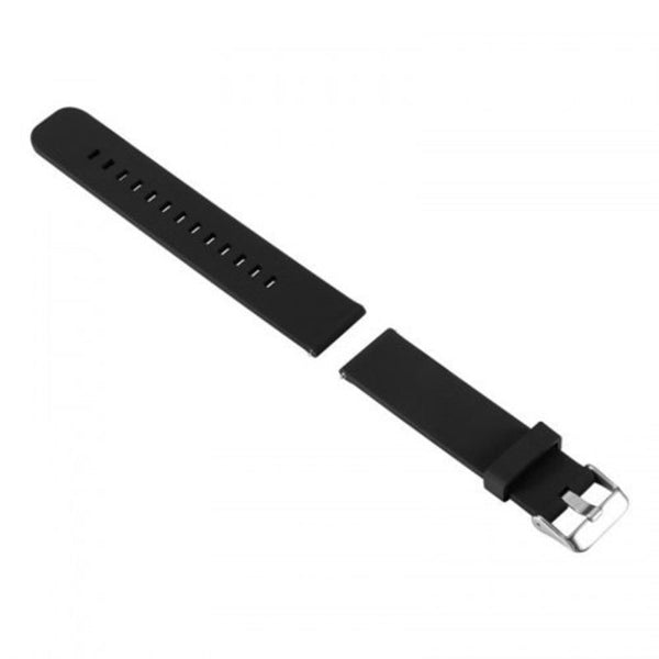 22Mm Replacement Sport Silicone Watch Band For Samsung Gear S3 Frontier Black Watch Bands