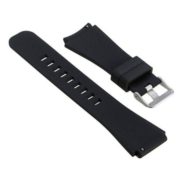 22Mm Silicone Watch Band Wrist Strap For Samsung Gear S3 Frontier Classic Black Watch Bands