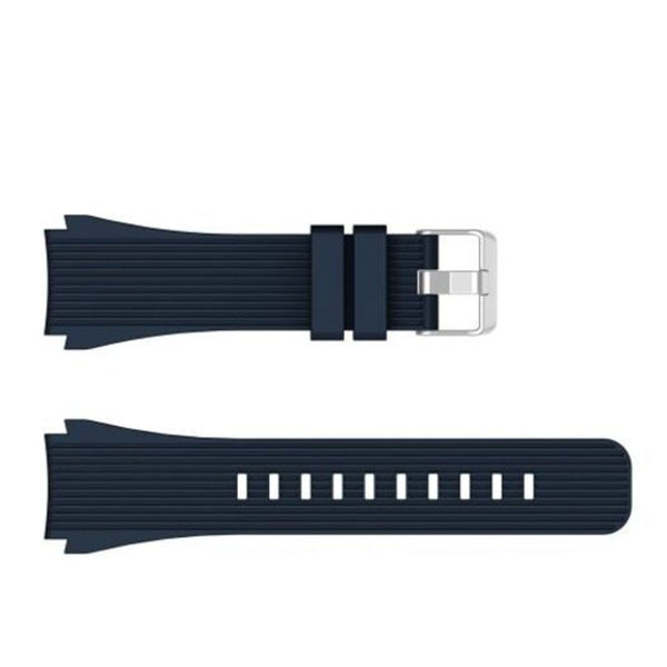 22Mm Silicone Watch Strap Band For Samsung Galaxy 46Mm Midnight Blue Watch Bands