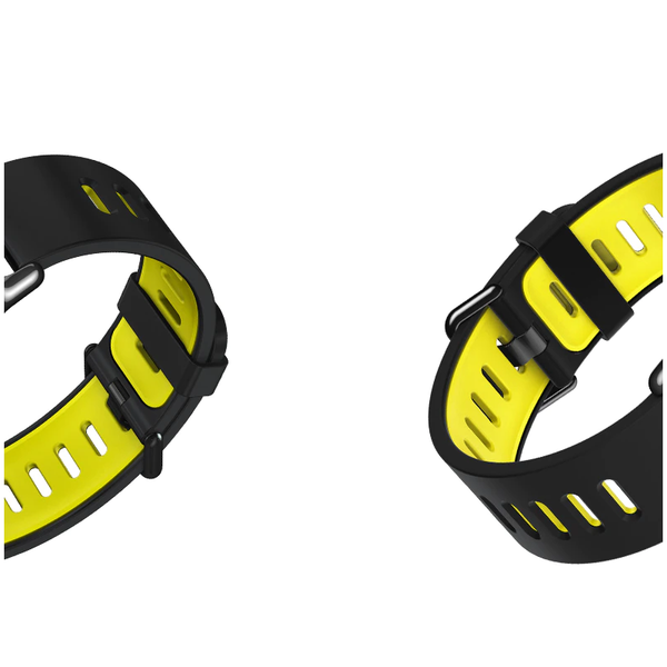 22Mm Silicone Watch Band Strap Yellow