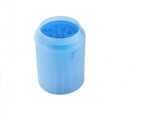 Colourful Pet Dog Paw Cleaner Cleaning Kit Cup Soft Brush Pet Transport