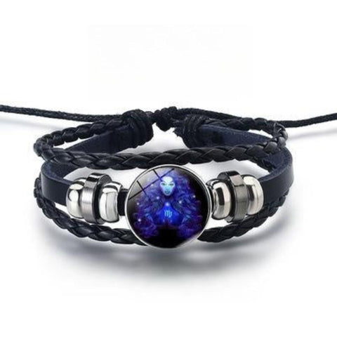 Veile Studios 12 Constellations Luminous Bracelet Fashion Nightlight Starry Sky For Men Women Children Bracelets