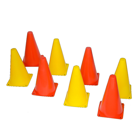 230Mm Training Cones Set Witches Hat Football Soccer Rugby Traffic Training Aids