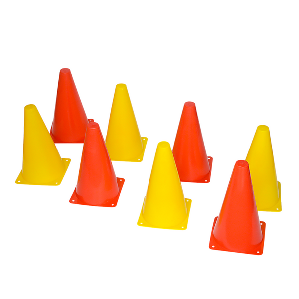 230Mm Training Cones Set Witches Hat Football Soccer Rugby Traffic
