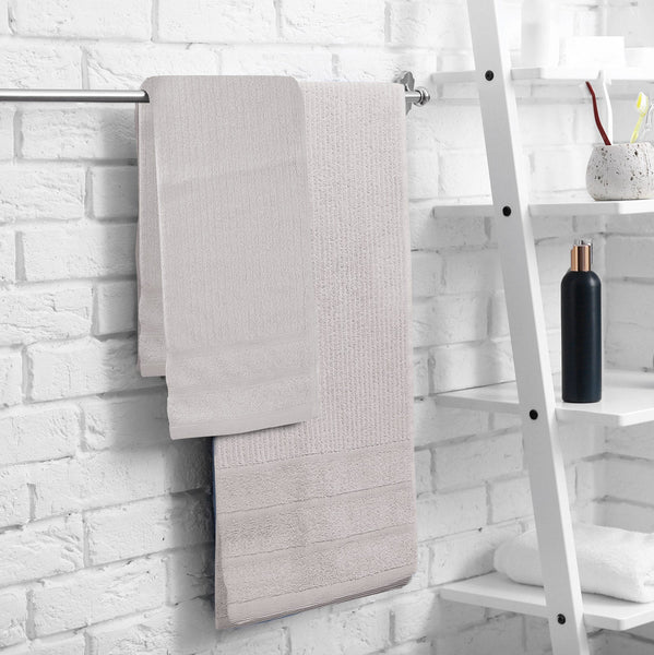 Royal Comfort Eden Egyptian Cotton 600 Gsm 8 Piece Towel Pack Sea Holly Towels & Washcloths