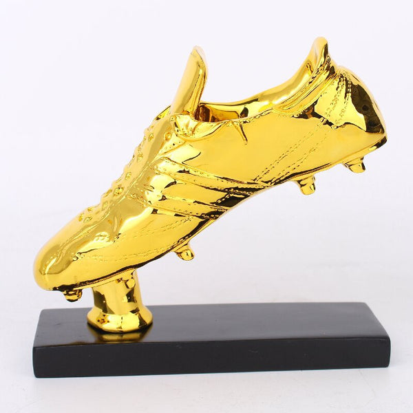 Golden Boots Cup Football Competition Creative Shoes Award Souvenir Ornament Seasonal Decorations