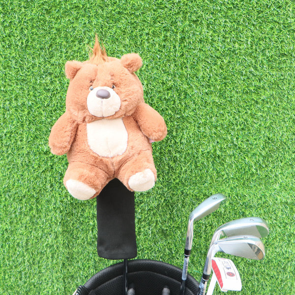 Golf Club Cover Animal Cap Cover 3/5 Wooden Club Cover Club Head Covers