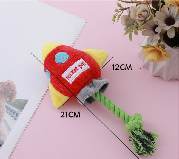 Pet Cotton Rope Toy Dog Resistant Biting And Grinding Teeth Dog Toys