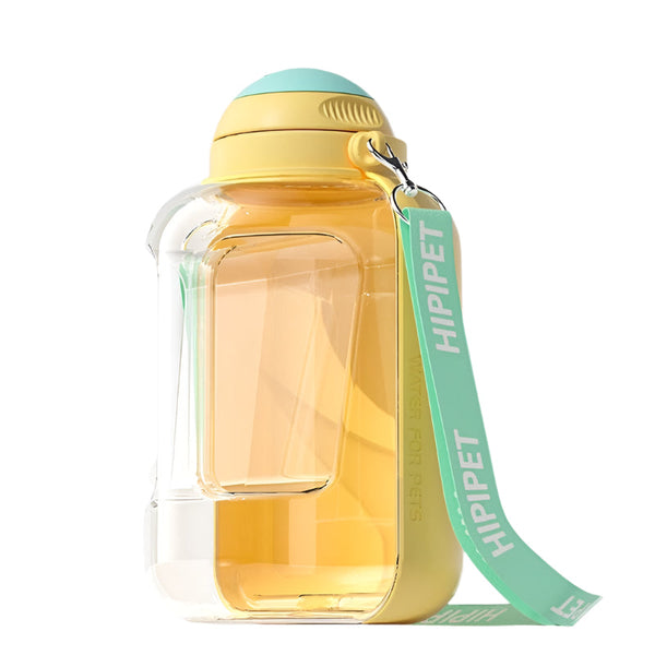 2 In 1 Dog Large Capacity Pets Drinking Pot Cat Water Dispenser Portable Bowl Dog Bowls