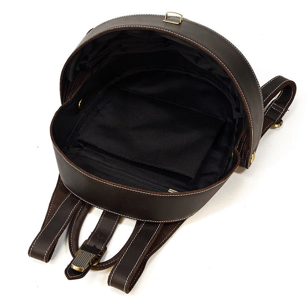 Genuine Leather Beetle Backpack Backpacks