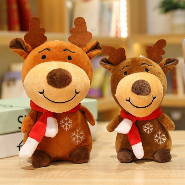 Santa Doll Plush Toy Elk Christmas Tree Gift Decoration Ornaments Festive Seasonal Decorations