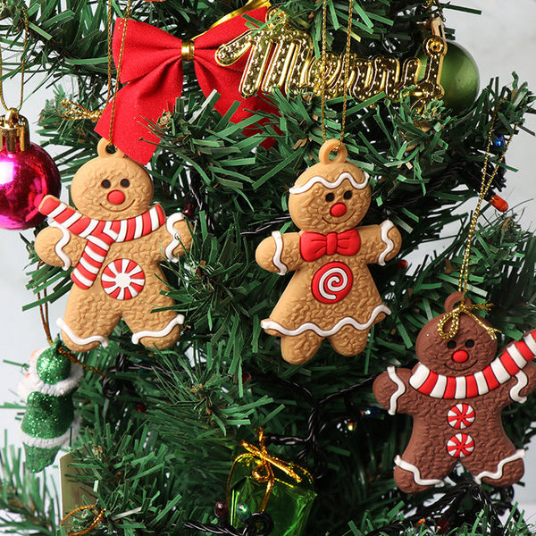 Gingerbread Man Christmas Tree Decoration Pendant Seasonal Decorations