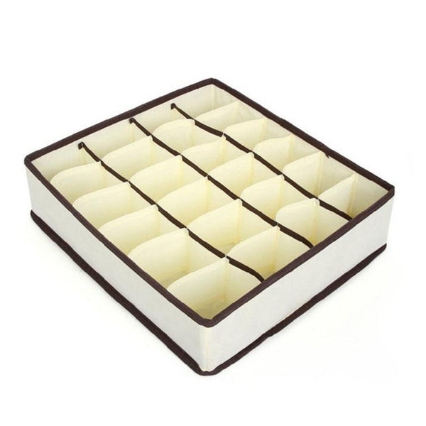 Storage Boxes 24 Grid Sock Storage Organiser Bedroom Home Organisation