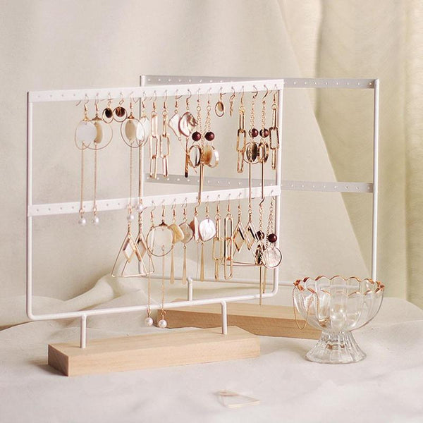 Veile Studios Minimalist Earring Rack Metal Jewelry Storage Holder Jewellery Holders & Organisers