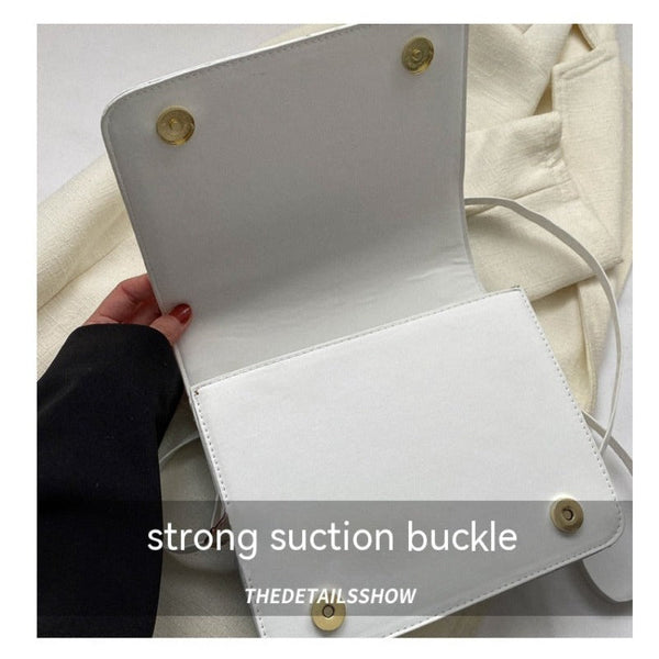 Simple Fashion Crossbody Shoulder Bag Colour Contrast Women's Bags & Handbags