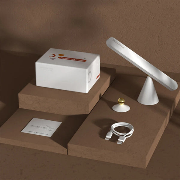 Reading Table Lamp Creative Geometric Desk Wireless Multifunctional Light Lamps