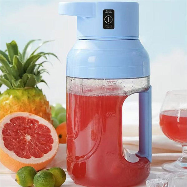 Summer Electric Juicer Portable Large Capacity 1500Ml Usb Rechargeable Blender Juicers