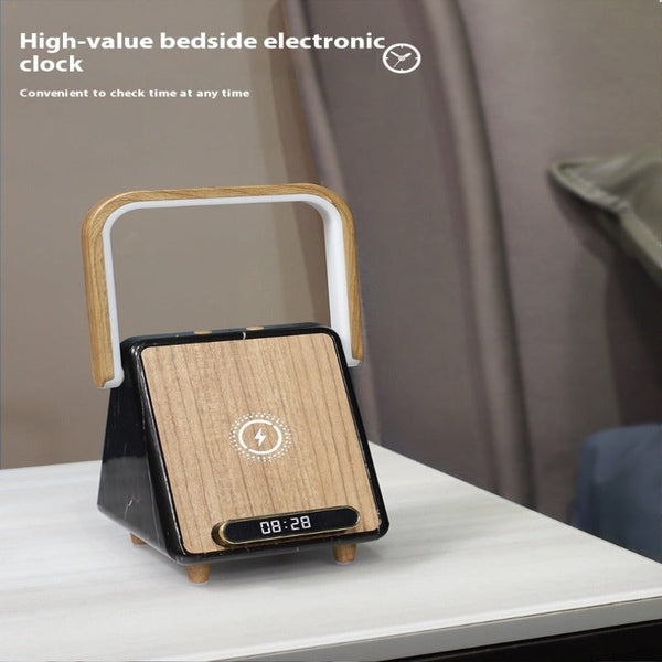 Wireless Charging Induction Bluetooth Small Night Lamp Audio Dock Audio Docks & Mini Speakers
