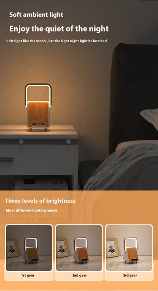 Wireless Charging Induction Bluetooth Small Night Lamp Audio Dock Audio Docks & Mini Speakers
