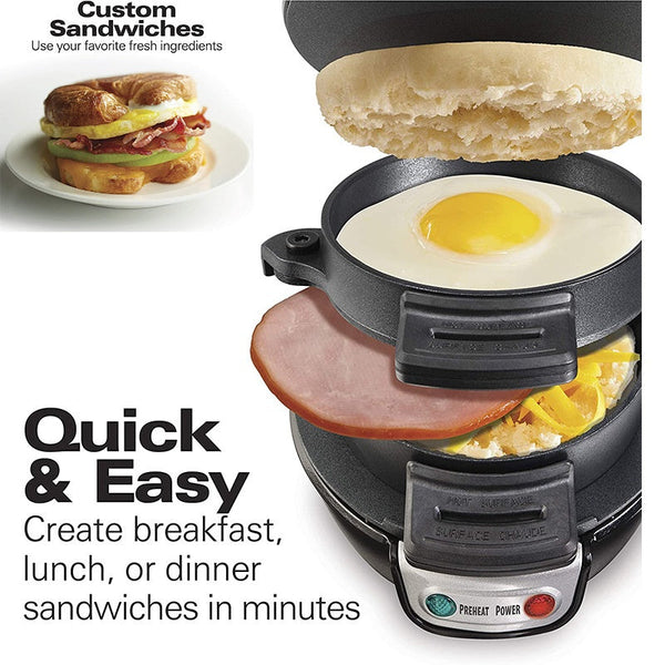 Household Breakfast Hamburger Sandwich Maker Egg Cooker Bread Waffle Machine Grills & Sandwich Makers