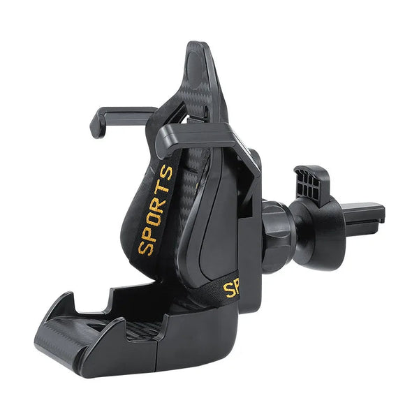 Racing Seat Shape Car Phone Holder Auto Air Vent Mobile Clip Mounts & Holders