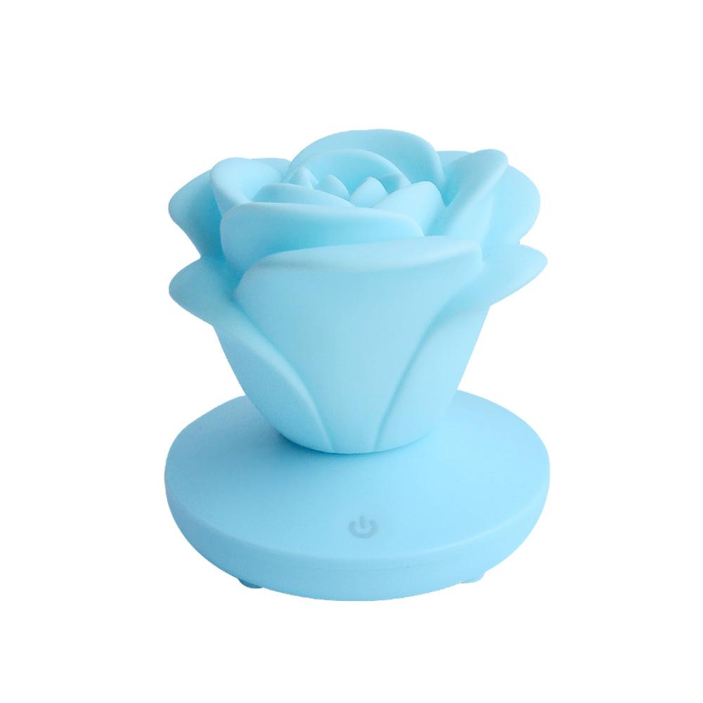Romantic Rose Shape Dimming Touch Rechargeable Mini Flower Night Light Night Lights