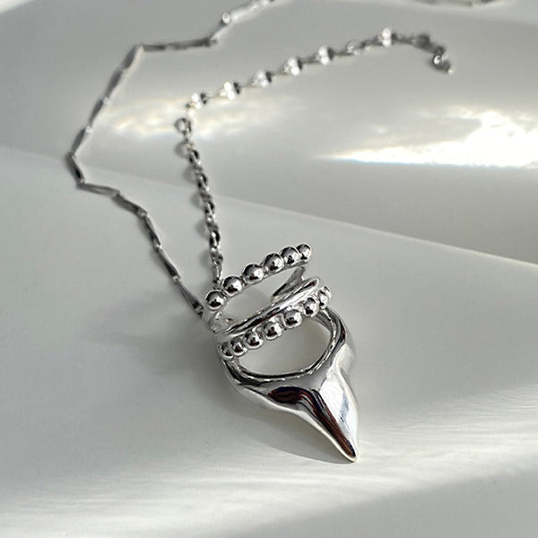 Veile Studios No Pierced Ears Long Elf Clips Gothic Style Chain Earrings