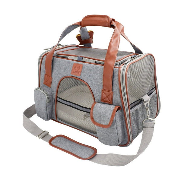 Dog Cat Carrier Travel Breathable Seat Bag Pet Transport